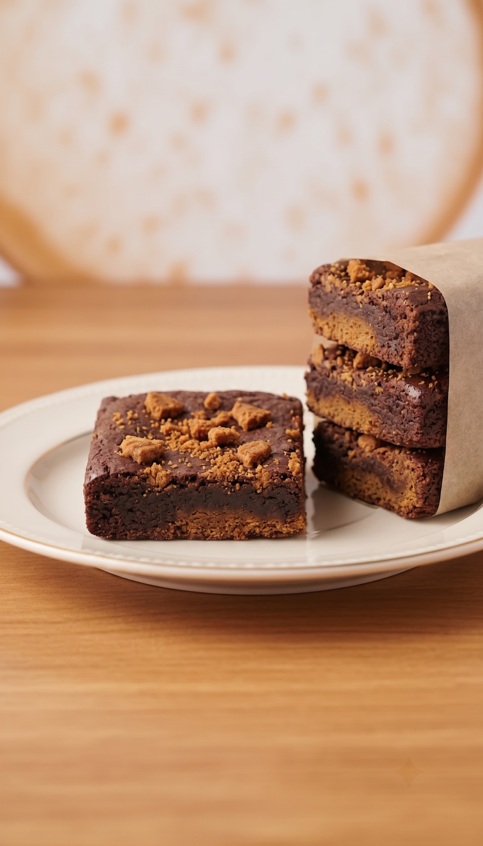 Biscoff Brownie